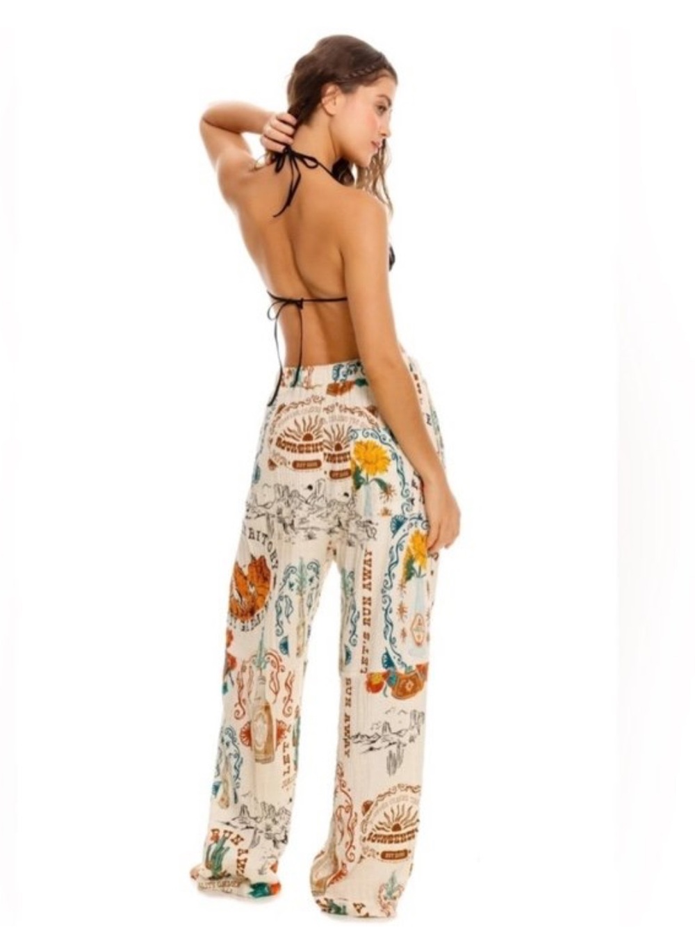 NWT Agua Bendita Frank Nopal Pants - Picture 3 of 10